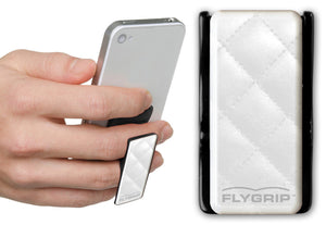 Flygrip Gravity Quilted White w/FREE CASE