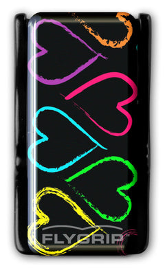 Flygrip Colorful Hearts w/FREE CASE
