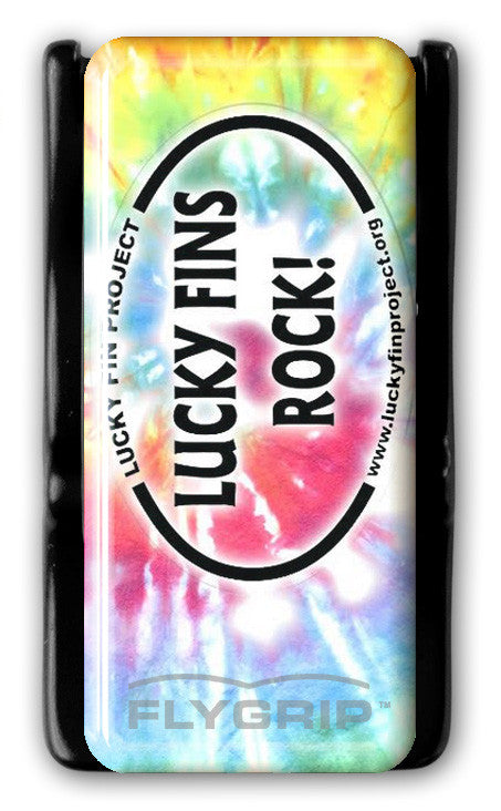 Lucky Fin Project Charity Flygrip Tye Die w/FREE CASE